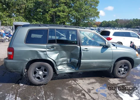 2006 Toyota Highlander z USA, uszkodzony, nr VIN JTEHD21A960040818